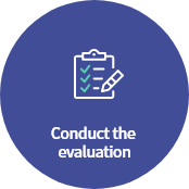 Conduct the evaluation